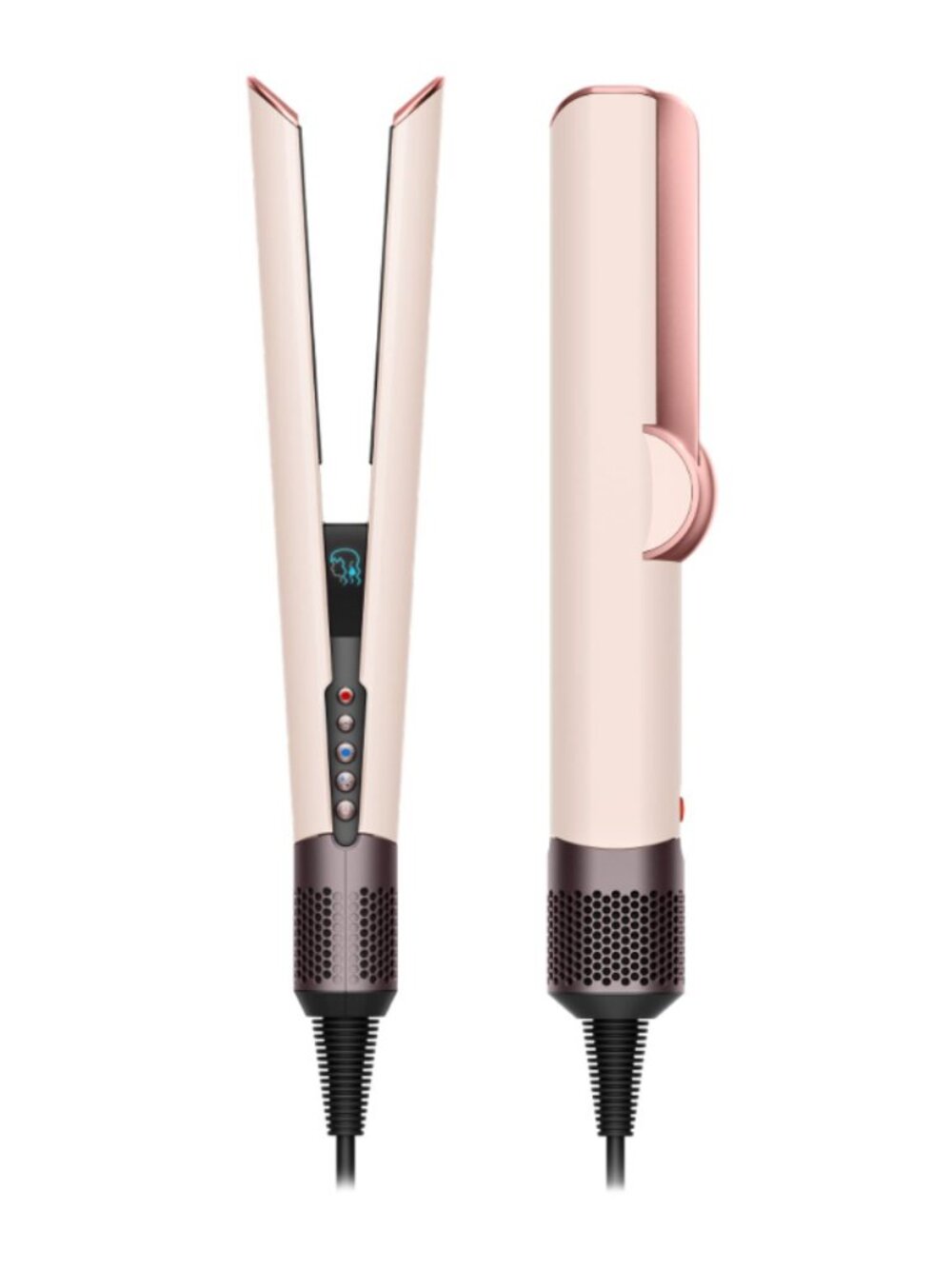 BRAND NEW Dyson Airstrait Dryer & Straightener Ceramic PInk & Rose Gold IN CASE